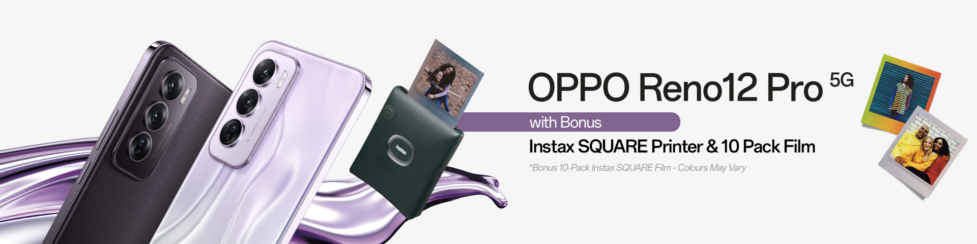 Instax Phone Printer for OPPO  Reno12 Pro