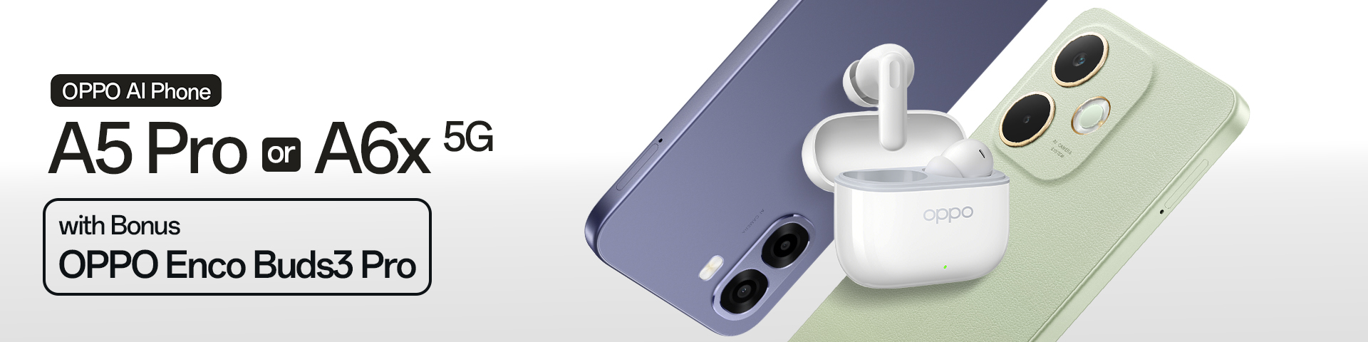 OPPO Enco Buds3 for A5 Pro & A6x 5G