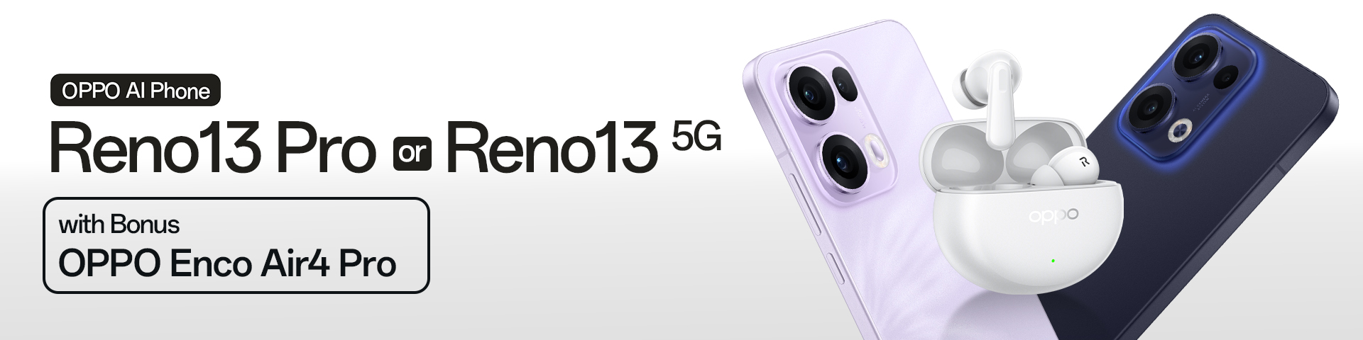 OPPO Enco Air4 Pro for Reno13 & Reno13 Pro